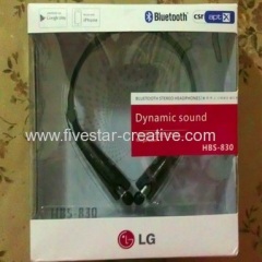 LG Tone HBS830 Neckband Wireless Bluetooth V4.0 Stereo Handsfree Running Sport Headset for iPhone Samsung