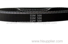 factory price & free shipping STPD/STS-S5M timing belt pitch 5mm width 10mm length 500mm 100 teeth S5M belt high qualit