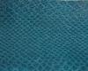 Blue Faux Leather Fabric For Handbags , Women Bag Faux Alligator Leather Fabric