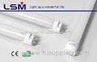 AC100 - 277V 100LM/W 6ft SMD led tube Light AL / PC Milky Clear Wave cover