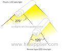 Beam Angle 270 Plastic Type 2ft 750lm 8W SMD LED Tube light , 3000K - 3500K Flicker Free