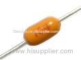 Axial multilayer ceramic capacitor