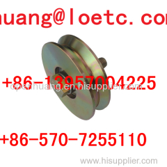 sliding gate guide pulley