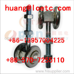 sliding gate guide pulley