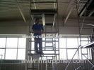 Walk Thru Frame Stairway Scaffolding High Tensile for Maintenance / 6M Aluminum alloy tower