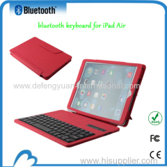 Leather Case + wireless Bluetooth Keyboard for ipad5