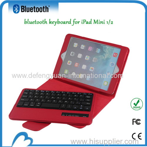 Fashionable ultrathin slim wireless bluetooth keyboard for ipad mini