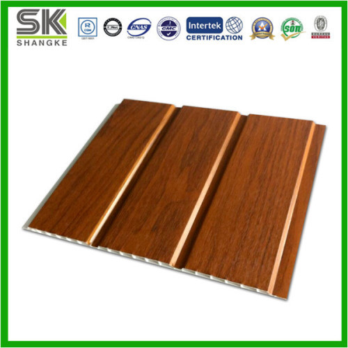 Construction material wooden design PVC ceiling panel