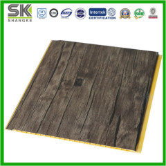 Indoor decoration wooden design PVC ceiling panel