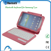 Foldable PU case with bluetooth keyboard for Samsung T310