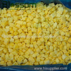 Tropical fruit frozen mango diced mango chunks