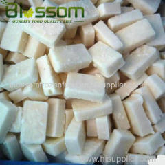 Frozen vegetables IQF natural garlic