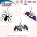 Animal & Ghost for Halloween hanging car paper air freshener promotion items