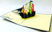 YACHT 3D POP UP CARD