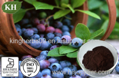 Bilberry Extract; Anthocyanidins 15%, 25%, 35% by UV;Anthocyanins 15%, 25%, 35% by HPLC.