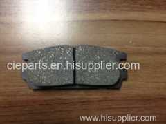semi-metal brake pad high quality friciton material used for make the car stop moving