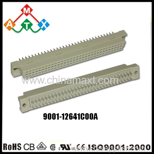 2.54MM DIN 41612 Type C Female 64 Way Straight Pin Row A + C