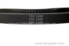 good performance&free shipping industrial rubber timing belt T10 142teeth length 1420mm pitch 10mm width 10mm Neoprene