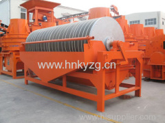 Long durability wet high-intensity magnetic separator used for reduction of the iron from quartz sand