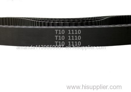 factory price &free shipping industrial rubber synchronous belt T10 111teeth length 1110mm pitch 10mm width 10mm Neopren