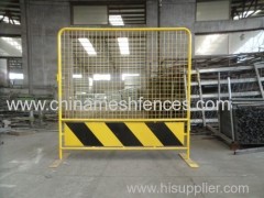 1.8x1.8m bright color portable road safety barrier factory