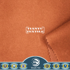 Peach Finished Cotton Twill Khaki Fabric For Casual Wear / Pants