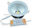 Aluminum Dimmable COB Led Ceiling Downlight In Showcase Mall , Energy Saving