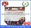 PP Top Zip Fruit Packing Bag With Handle For Lemon / Cherry