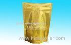 Stand Up Zip lock packaging bags For Coffee beans , BAP free plastic bags