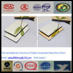 MIRROR FINISH ALUMINUM PLASTIC COMPOSITE PANEL