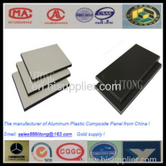 FIREPROOF ALUMINUM PLASTIC COMPOSITE PANEL