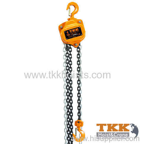 Rated Capacity 1000KG Manual Chain Hoist With CE Certificate