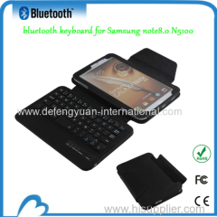 Hot Selling Language Customized Bluetooth Keyboard for Samsung note8.0 N5100