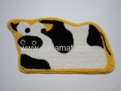 Fashion good modern design Cartoon animal shaped floor mat