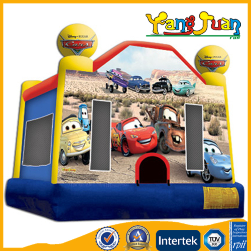 Inflatable car bounce houses
