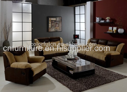 Recliner sofa china for home solan hotel leather sofa/recliner theater chair/ recline sectional sofa set