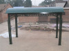 Wrought iron garden gazebo