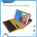 Detachable Leather Case with bluetooth keyboard for for Samsung