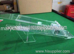 Transparent poker shoe for Baccarat cheat