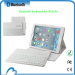 Leather case cover with bluetooth keyboard for for ipad