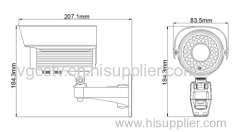 SONY 1000 TVL Ip66 Waterproof outdoor housing IR Camera