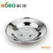 Stainless steel round plate