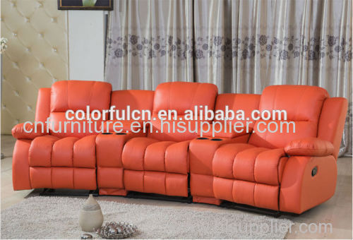 Recliner sofa china for home solan hotel leather sofa/recliner theater chair/ recline sectional sofa set