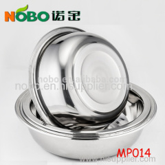 Deep and thick Stainless steel wash basin/metal basin