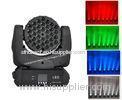 Bar Disco RGBW DMX Moving Head LED Stage Lights , CE / RoHS LED Stage Lighting