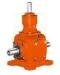 Spiral Cast iron Solid Bevel Gear Reducer / bevel gearbox 1450rpm