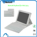 Durable leather case with bluetooth keyboard for ipad