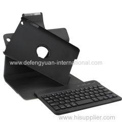 PU leather case with bluetooth keyboard for ipad mini 1/2