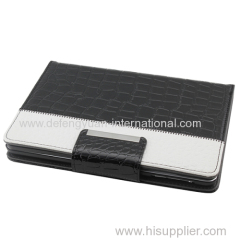 PU leather case with bluetooth keyboard for ipad mini 1/2