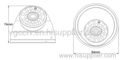 SONY 1000 TVL 2.5